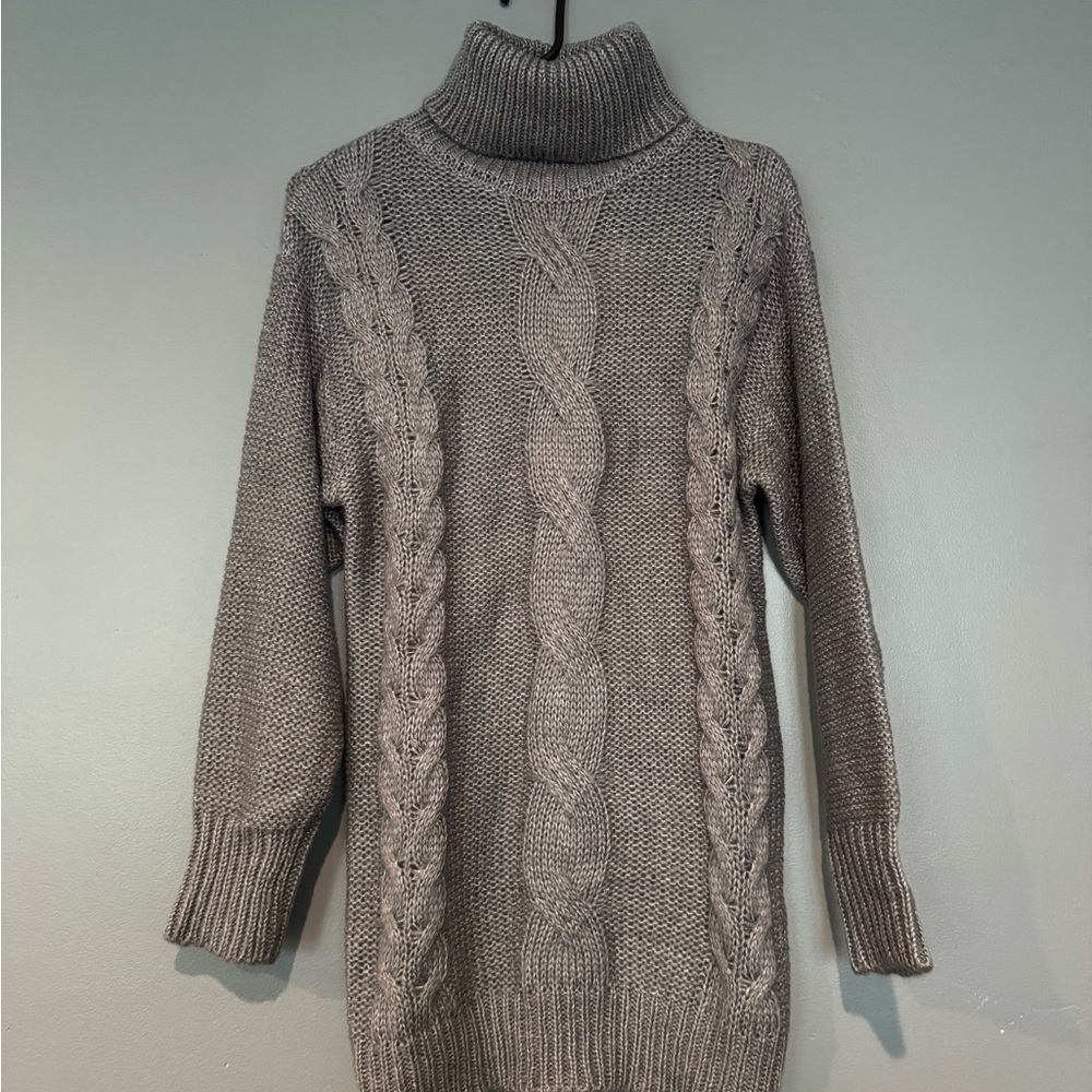Harper Gray‎ Turtleneck Cable Knit Sweater
